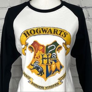 Harry Potter Hogwarts 3/4 sleeve T-shirt